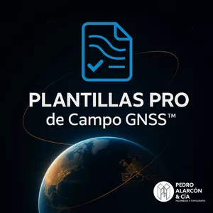 Imagen de portada para Curso online Plantillas PRO de Campo GNSS™