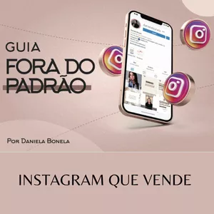 Imagem de capa para o Ebook GUIA FORA DO PADRÃO - INSTAGRAM QUE VENDE