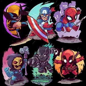 Cover image for Online course 230 Marvel Toons Designs