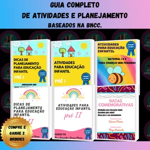 Imagem de capa para o Ebook Guia completo de atividades e planejamento 