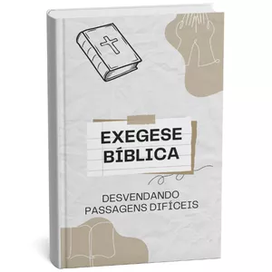 Imagem de capa para o Ebook Exegese Bíblica