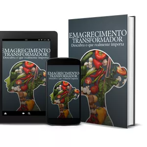 Imagem de capa para o Ebook Emagrecimento Transformador: Descubra oque realmente importa