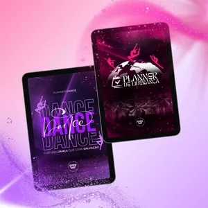Imagem de capa para o Ebook Planner Dance e Liderança - Papelari