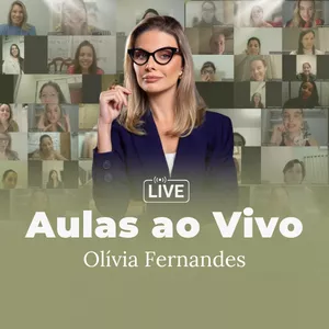 Imagem de capa para o Curso online Aulas ao Vivo - Olívia Fernandes