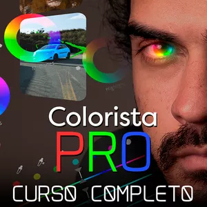 Imagem de capa para o Curso online Colorista PRO: Curso Completo