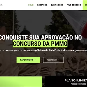 Imagem de capa para o Curso online Plataforma PM Questões