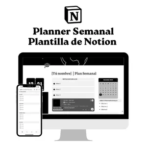 Imagen de portada para Ebook Planeador semanal: Una plantilla en Notion para manterte enfocado