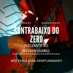 Imagem de capa para o Curso online " CONTRABAIXO DO ZERO "