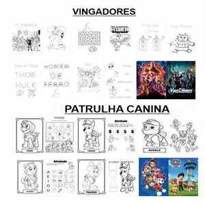 Curso 10 Kits de Livros Para Sublimação