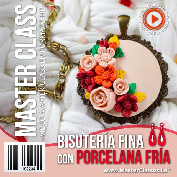 CURSO BISUTERÍA FINA CON PORCELANA FRÍA