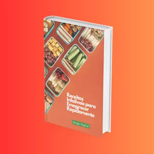 Imagem de capa para o Ebook Receitas Infalíveis para Emagrecer Rapidamente
