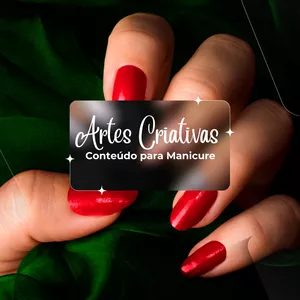 Imagem de capa para o Curso online Artes Criativas para Manicure 