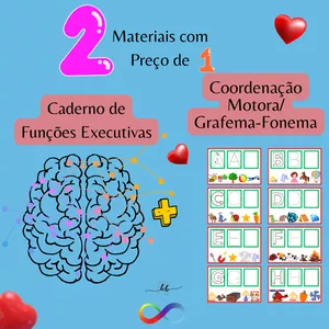 Imagem de capa para o Ebook CADERNO DE FUNÇÕES EXECUTIVAS