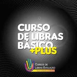 Imagem de capa para o Curso online Curso de Libras Basico Plus+