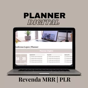 Imagem de capa para o Ebook Planner Digital