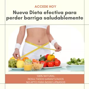 Imagen de portada para Ebook Nueva Dieta efectiva para perder barriga saludablemente