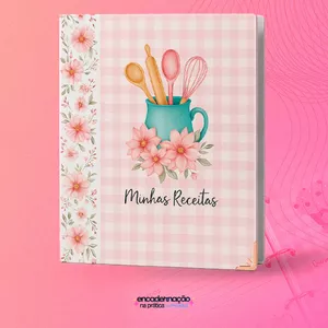 Imagem de capa para o Curso online Fichário de Receitas (por Pri Vidal)