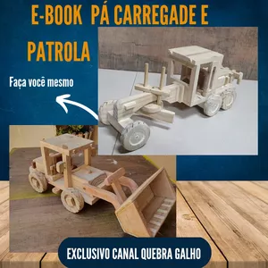 Imagem principal do produto E-Book Pá (Combo)Carregadeira + Patrola 