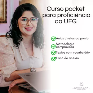 Imagem de capa para o Curso online Curso Pocket para a Proficiência da UFG