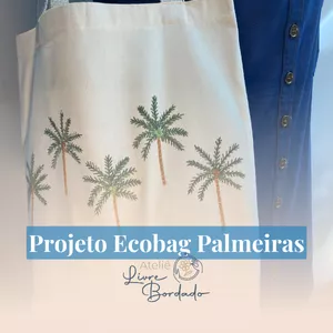 Imagem de capa para o Curso online Ateliê Livre Bordado - Projeto Ecobag Palmeiras