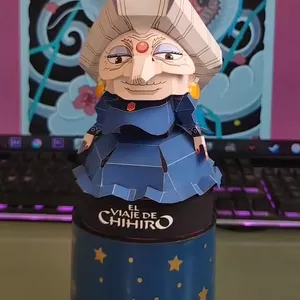 Imagen de portada para Curso online PAPER CRAFT - YUBABA EL VIAJE DE CHIHIRO