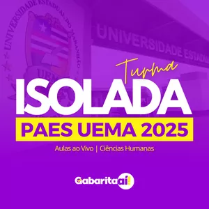 Imagem de capa para o Curso online Isolada de Humanas | PAES UEMA 2025