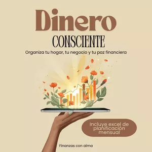 Imagen de portada para Ebook Ebook Dinero consciente (Incluye excel de planificación financiera)