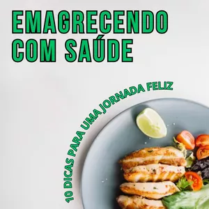 Imagem de capa para o Ebook emagrecendo com saúde