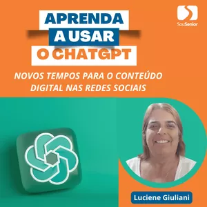 Imagem do curso APRENDA A USAR O ChatGPT: NOVOS TEMPOS PARA O CONTEÚDO DIGITAL NAS REDES SOCIAIS