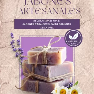 Imagen de portada para Ebook 🔥 “Jabones Mágicos para tu Piel:  Recetas Secretas Artesanales que Enamoran” 🔥