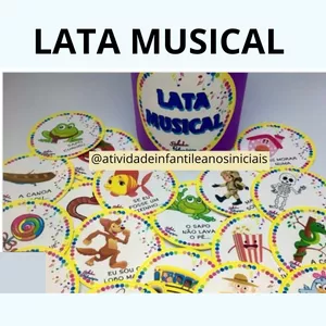 Imagem de capa para o Ebook LATA MUSICAL