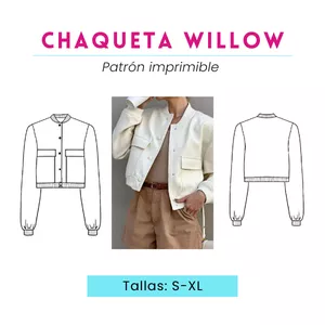 Imagen de portada para Ebook Patrón de costura Chaqueta Willow