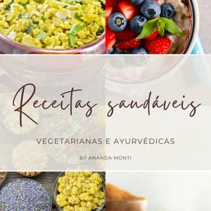 Imagem de capa para o Ebook Receitas saudáveis 