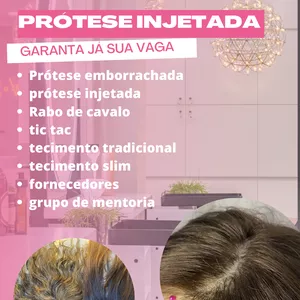 Imagem do curso Prótese Capilar + Tecimento