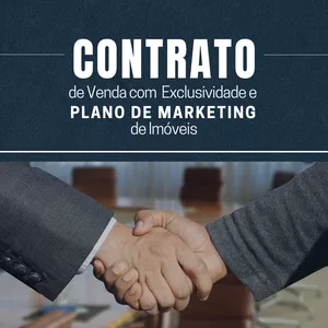 Imagem de capa para o Ebook Contrato de Exclusividade e PLANO DE MARKETING de imóveis
