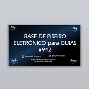 Imagem principal do produto BASE DE PISEIRO ELETRÔNICO PARA GUIAS #942  @Engenharia da Música ​