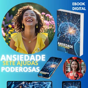 Imagem de capa para o Ebook AJUDAS PODEROSAS CONTRA A ANSIEDADE