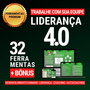 Imagem do curso Liderança 4.0 - Kit de 32 ferramentas + Bônus