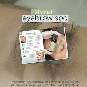 Cover image for Ebook eyebrow spa manual