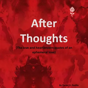 Cover image for Ebook After Thoughts (The love and heartbroken quotes of an ephemeral love)