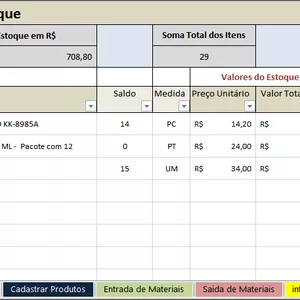 Imagem de capa para o Curso online Excel para Controle de Estoque Simples