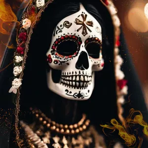 Imagen de portada para Ebook La Santa Muerte : Oraciones y Rituales para Devotos