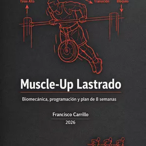 Imagen de portada para Ebook Programa 8 semanas de muscle up - con y sin peso