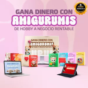 Imagen de portada para Ebook Pack Premium de Amigurumis + REGALOS
