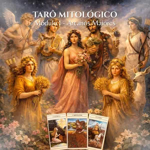 Imagem de capa para o Curso online Curso de Tarô Mitológico - Arcanos Maiores