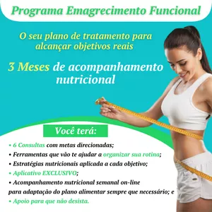 Imagem de capa para o Serviço online Programa Nutricional - Emagrecimento Funcional 