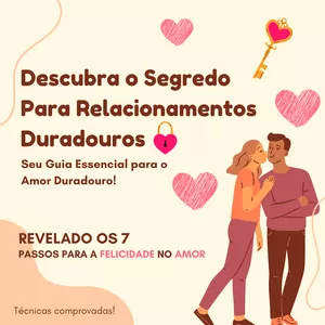Imagem de capa para o Ebook Relacionamentos Duradouros: os 7 passos para a Felicidade no Amor
