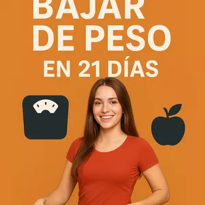 Imagen de portada para Curso online Curso para bajar de peso en 21 días 