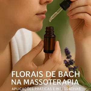 Imagem de capa para o Ebook E-book Florais de Bach na Massoterapia Aplicações Práticas e Integrativas