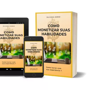 Imagem de capa para o Ebook COMO MONETIZAR SUAS HABILIDADES
